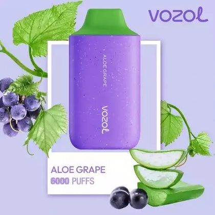 Vozol Star 6000 Aloe Grape - Dijital Sigara